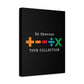 Matte Stretched Canvas, 1.25" Depth – Ed Sheeran Black Edition