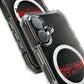 Fire Aura Grid Magnetic clear Impact case
