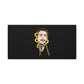 Cartoon Face with Sunflowers Canvas