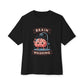 Oversized boxy Tee – Snazzy Brain washing Edition
