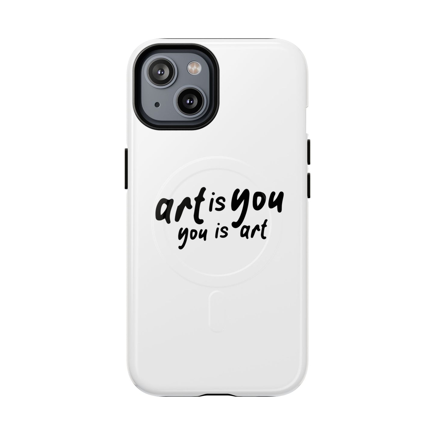Red Scribble Heart Tough Magnetic Case