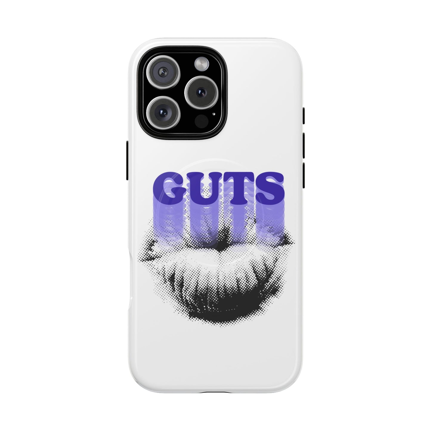 Guts Drip Effect Halftone Tough Magnetic phone case