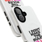Retro Fade Letter Tough Magnetic Case