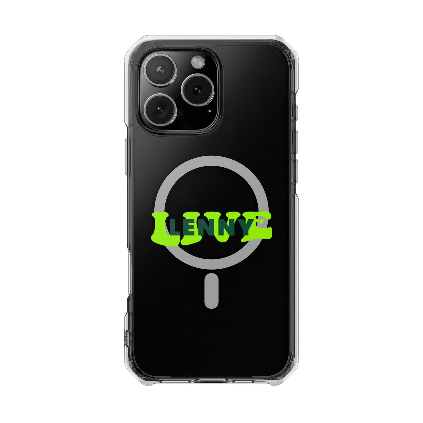 Live Lenny Pop Magnetic clear Impact case