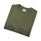 Twisted Ink Font Unisex Dyed T-shirt