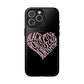 Iphone Born Pink Heart Typography - Tough Magnetic Phone Case