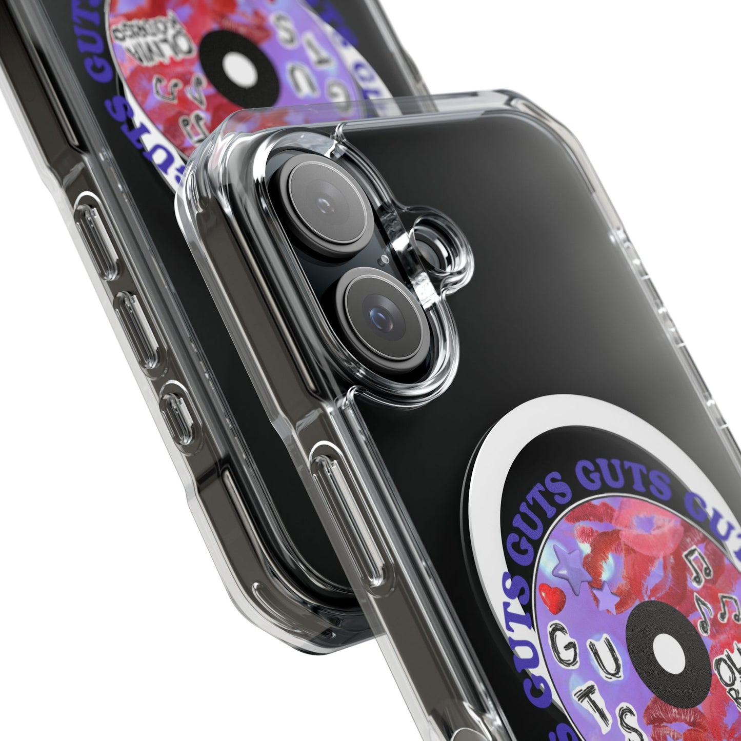 Guts Album Art CD Magnetic Clear Impact Case