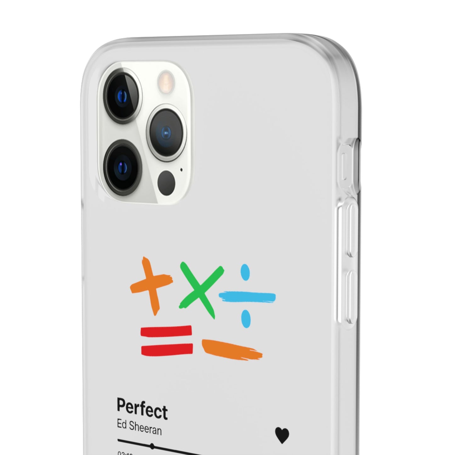 Flexi Case – Ed Sheeran Music Design (iPhone X–16 Pro Max)