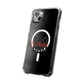 Signature Flame Script Magnetic Clear Impact Case