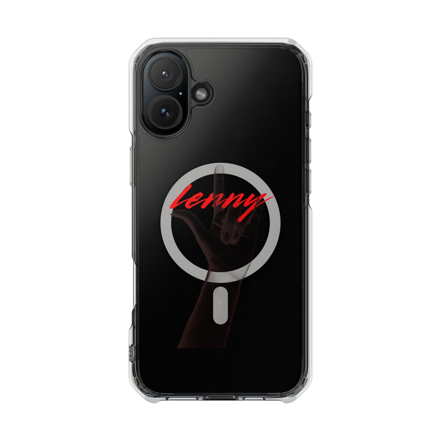 Rock Vibes Only Magnetic clear Impact case