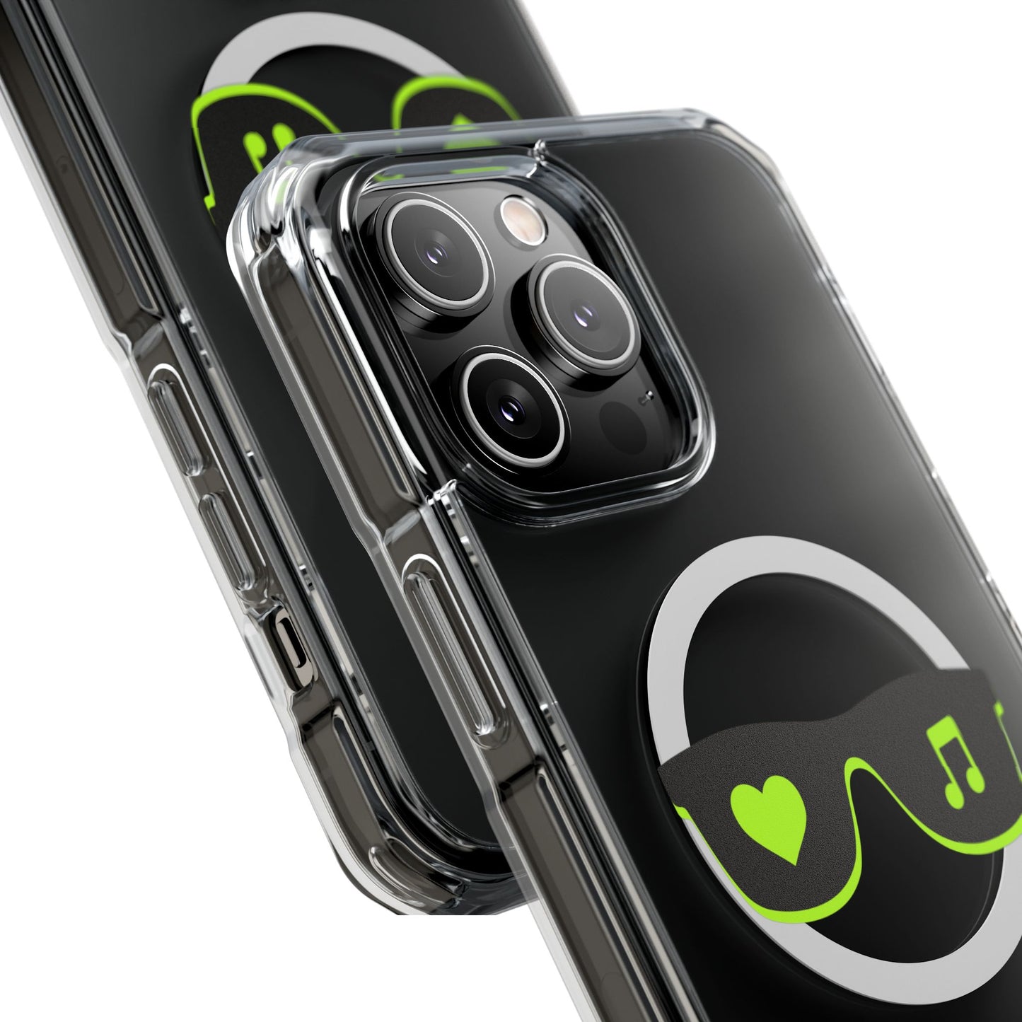 Neon Love Notes Magnetic clear Impact case