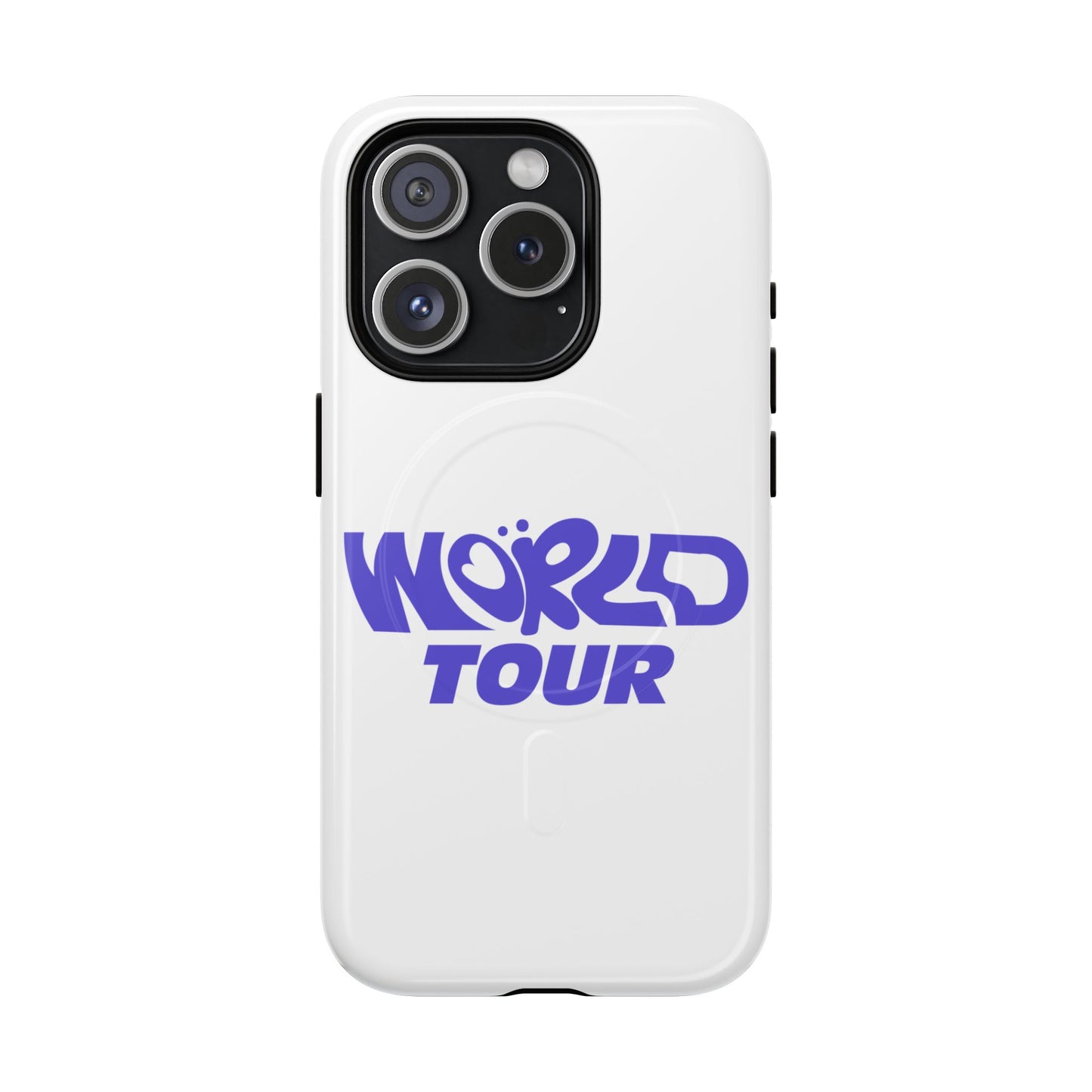 World Tour Bubble Letter Tough Magnetic phone case