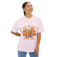 Oversized boxy Tee – Snazzy You're fine Edition