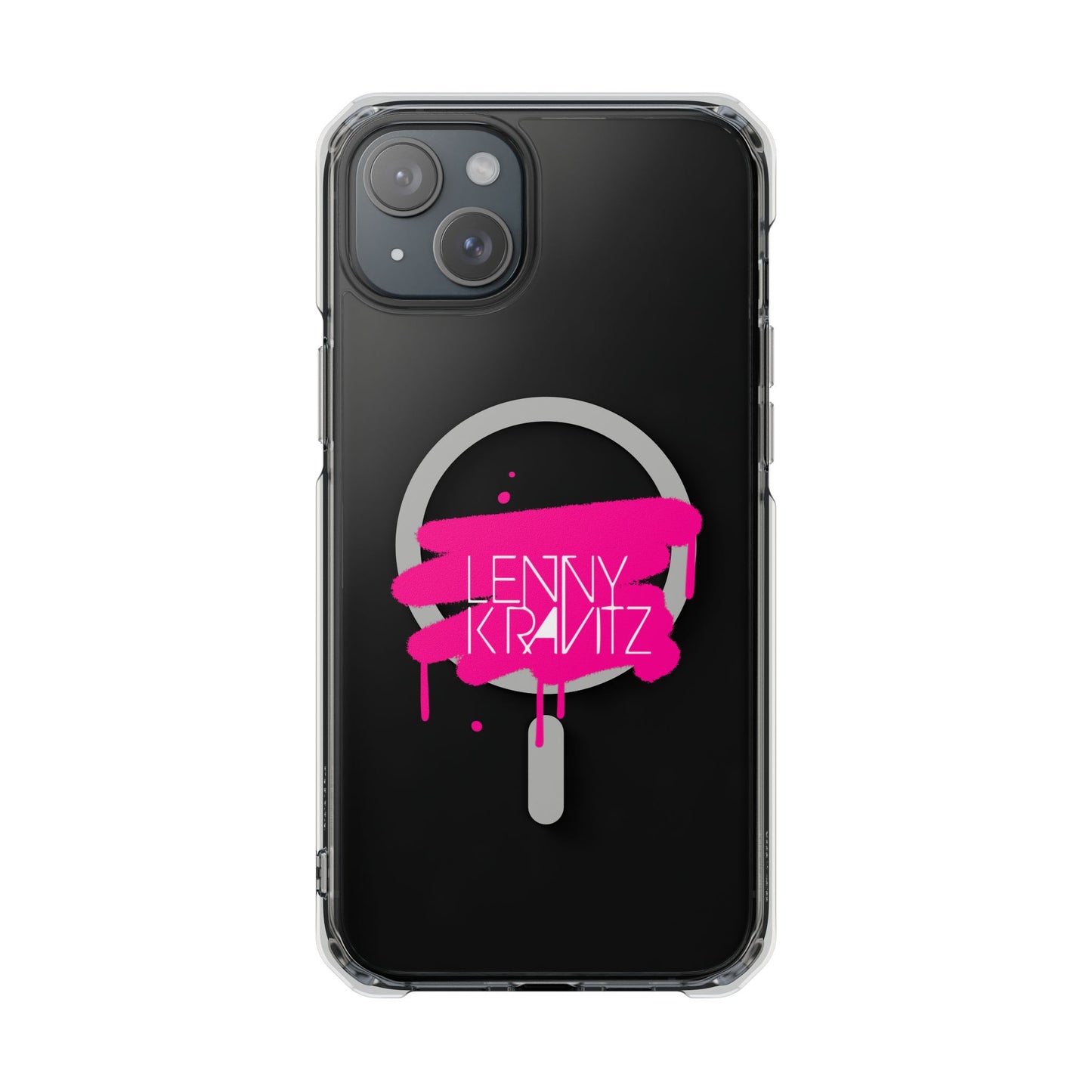 Electric Graffiti Drip Magnetic clear Impact case