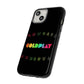 Premium Tough Case for iPhone 12 to 16 Pro Max Showcasing Coldplay’s Signage