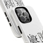 Twisted Ink Font Tough Magnetic Case