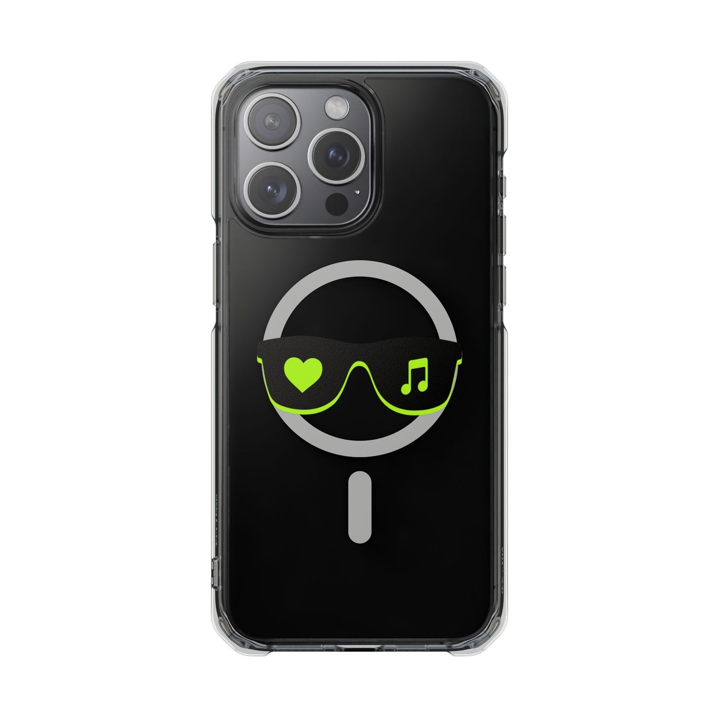 Neon Love Notes Magnetic clear Impact case