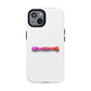 Wavy Groovy Typography Tough Magnetic Case