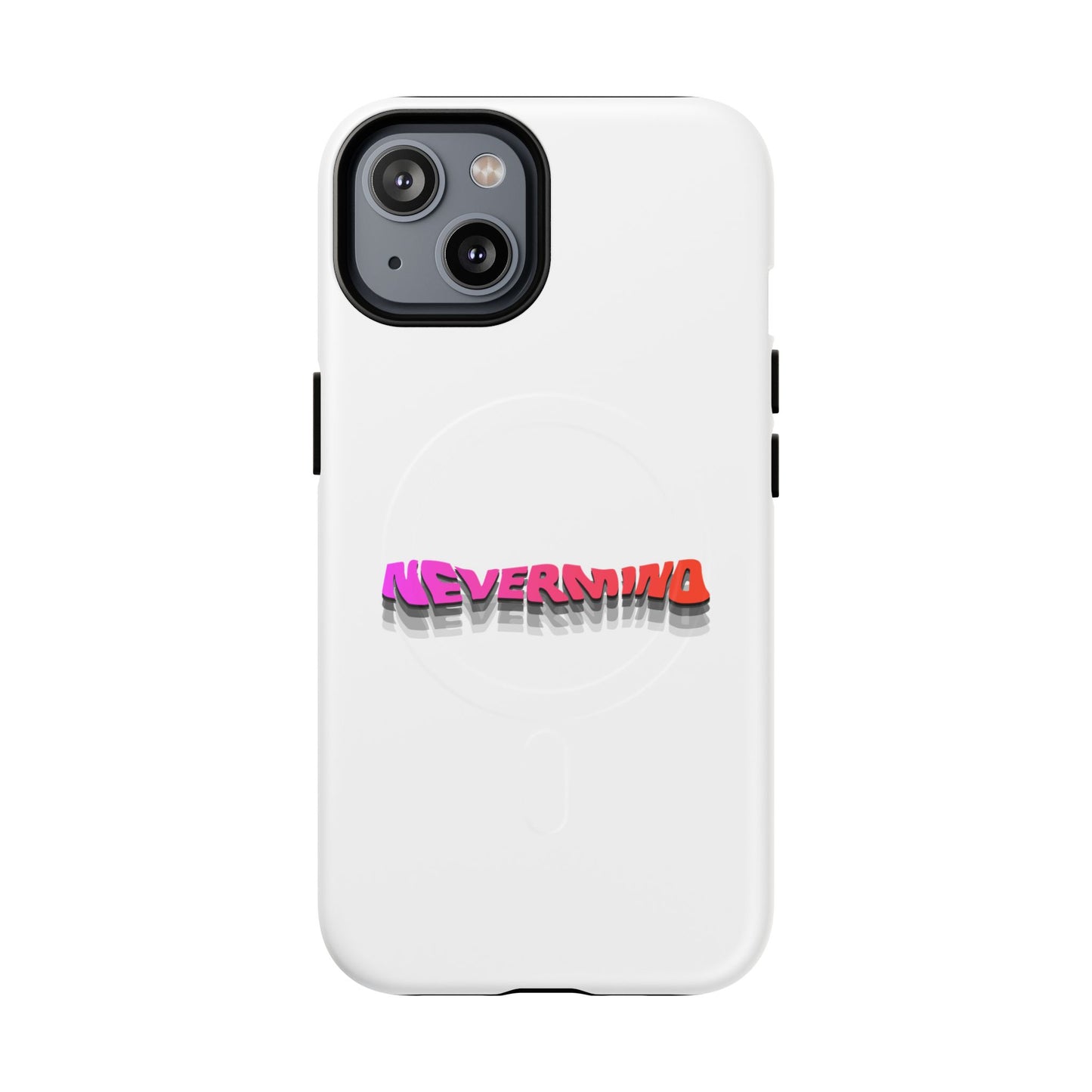 Wavy Groovy Typography Tough Magnetic Case