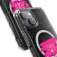 Electric Graffiti Drip Magnetic clear Impact case