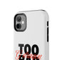Signature Flame Script Tough Magnetic Case