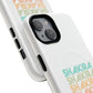 Retro Pop Lines Tough Magnetic case