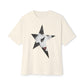 Born This Way Star Face-Unisex Oversized Tee