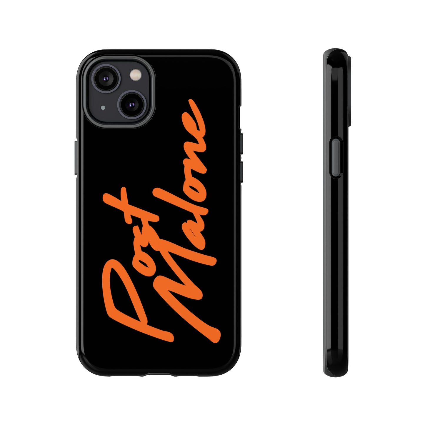 Tough iPhone Case (12–16 Pro Max) – Post Malone Name Design
