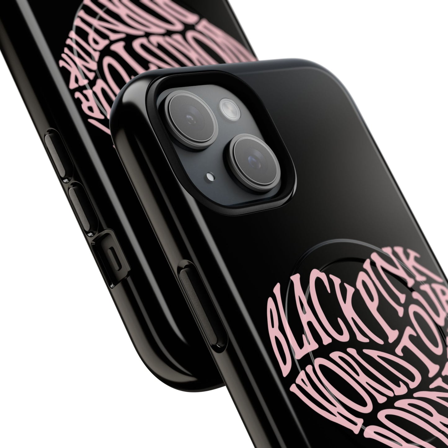 Iphone Born Pink Heart Typography - Tough Magnetic Phone Case