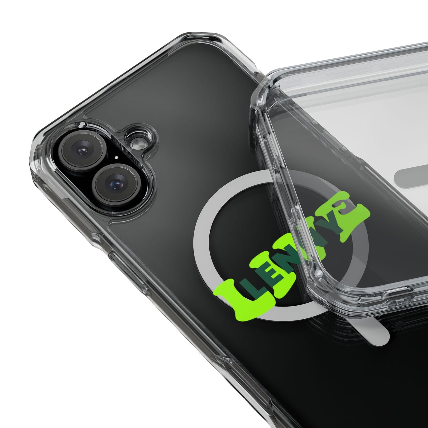Live Lenny Pop Magnetic clear Impact case