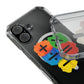 Orange Equals Symbol Magnetic Clear Impact Case