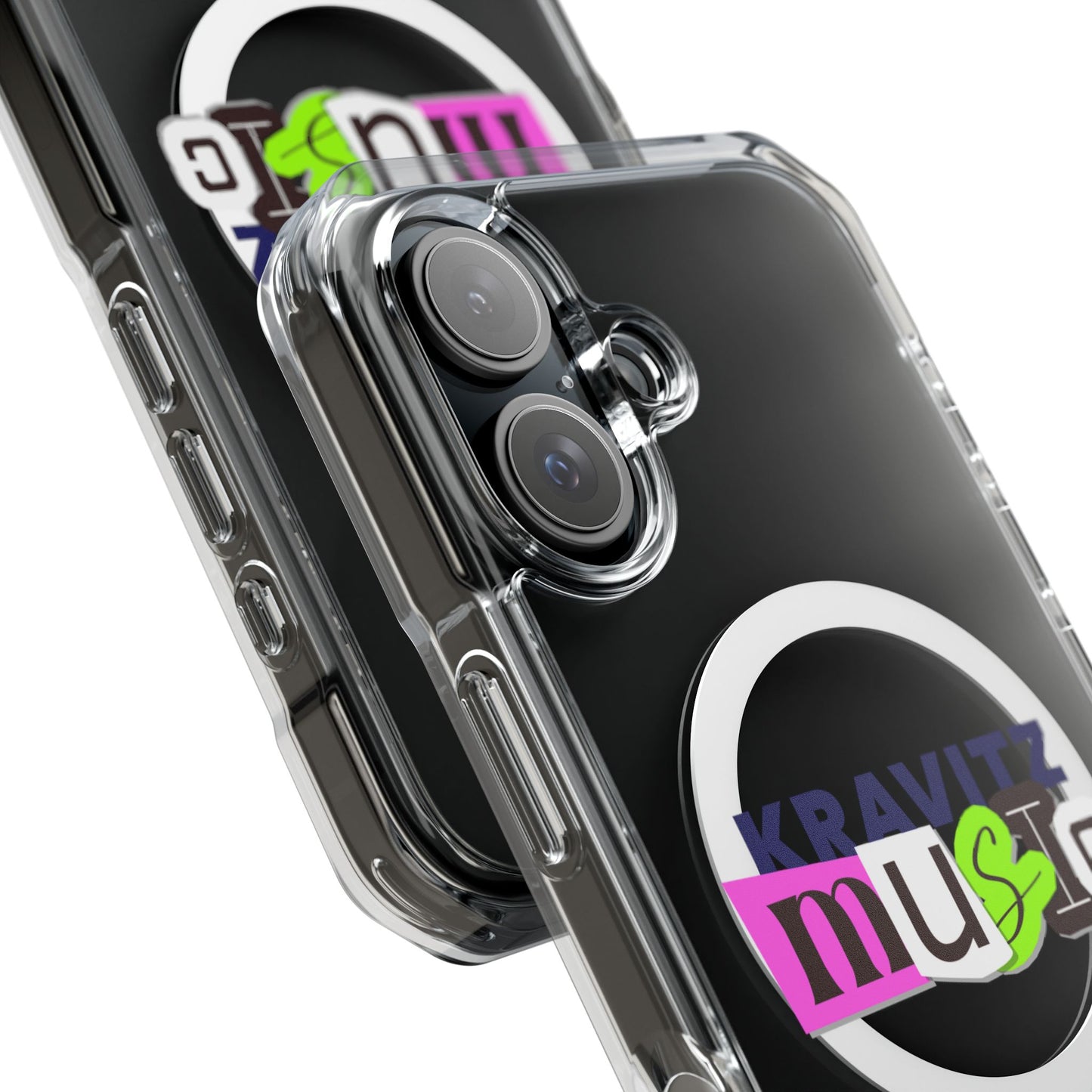 Mixed Tape Music Magnetic clear Impact case