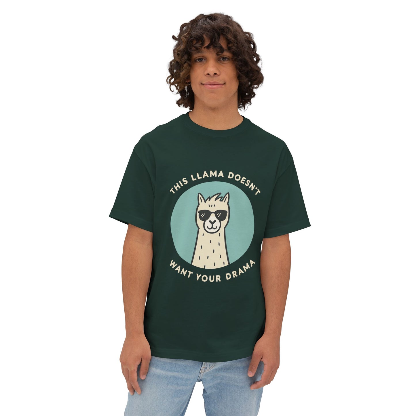 Oversized boxy Tee – Snazzy Drama Edition