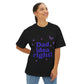 Dad Idea Right! Star & Butterfly-Oversized Tee