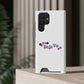 Phone Case + Card Holder For Samsung S21 to S22 – Olivia Rodrigo Deja Vu | Edition