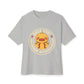 Oversized boxy Tee – Snazzy Duck Edition