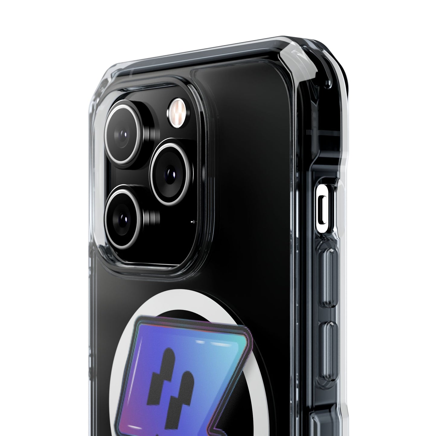Smiley Charge Pop Magnetic clear Impact case