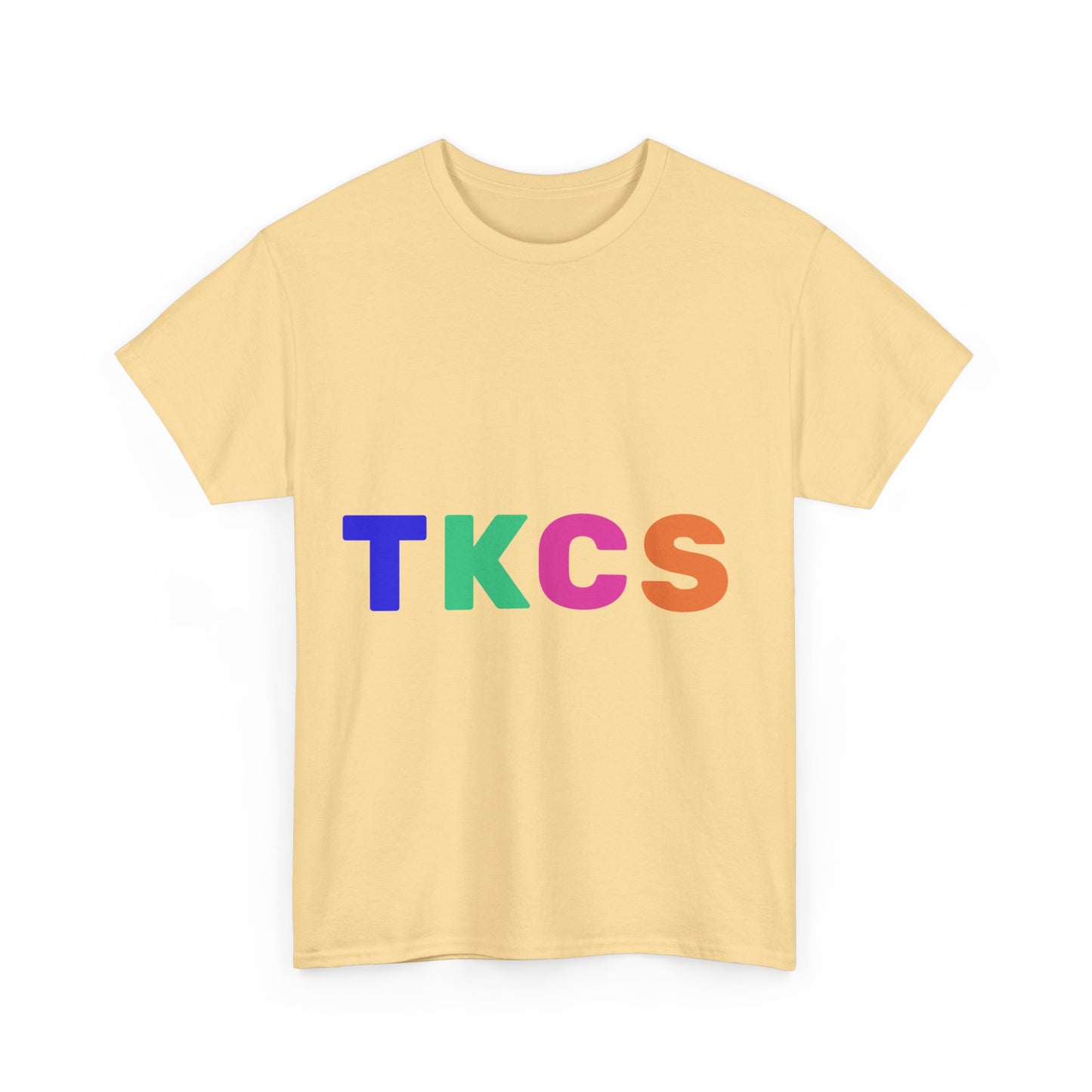 Color Pop TKCS Unisex Heavy cotton tee