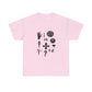 Ocean Wave with Heart Outline Unisex Heavy Cotton Tee