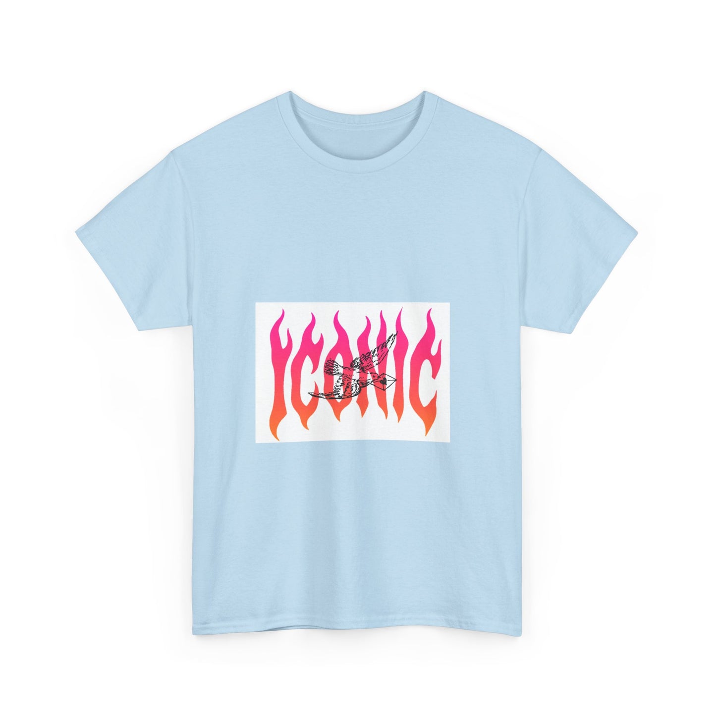 Flame Flight Iconic Unisex Heavy cotton tee
