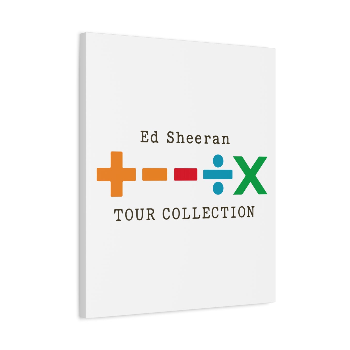 Matte Stretched Canvas, 1.25" Depth – Ed Sheeran Edition
