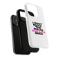 Retro Fade Letter Tough Magnetic Case