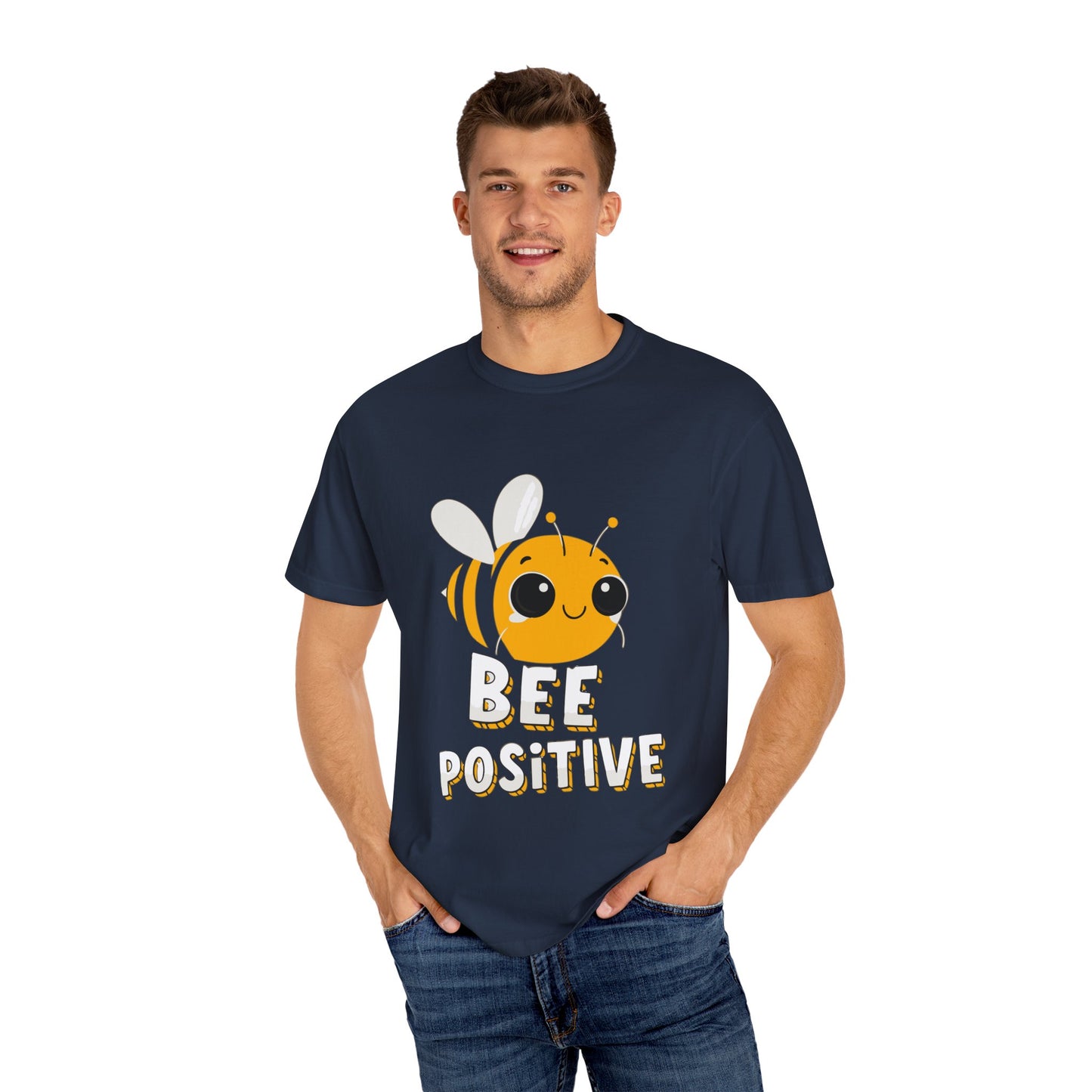 Dyed T-shirt – Snazzy Bee positive Edition