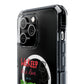 White Paw Print Magnetic Clear Impact Case