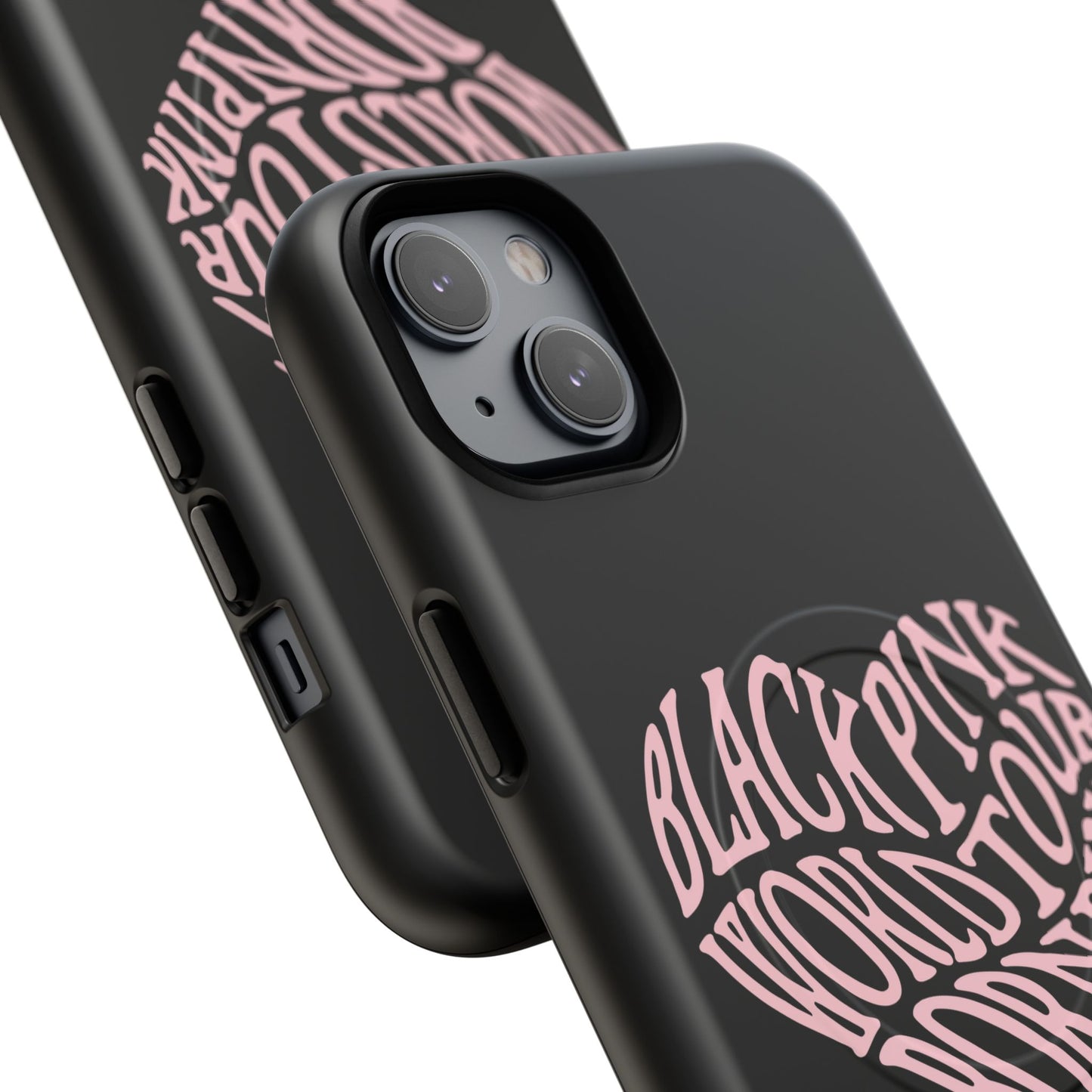 Iphone Born Pink Heart Typography - Tough Magnetic Phone Case