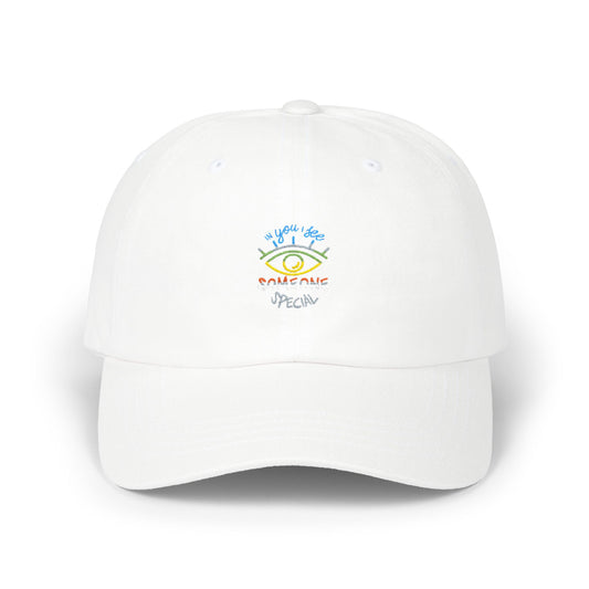 Vibrant Eye and Text Classic dad cap