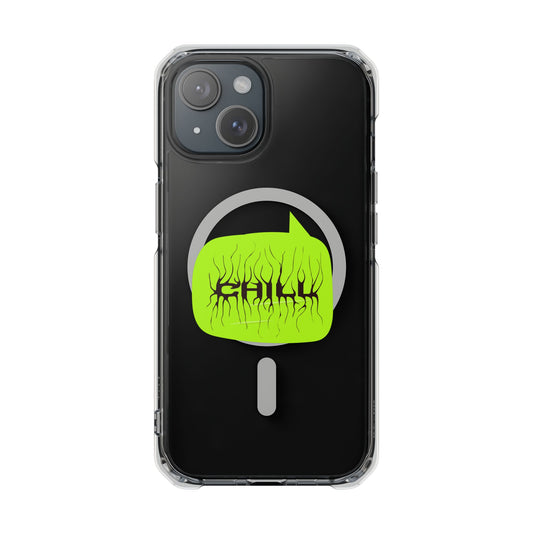 Chill Vibe Roots Magnetic clear Impact case