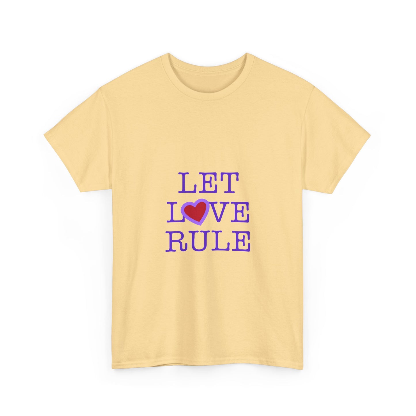 Let Love Rule (Remix) Unisex Heavy cotton tee