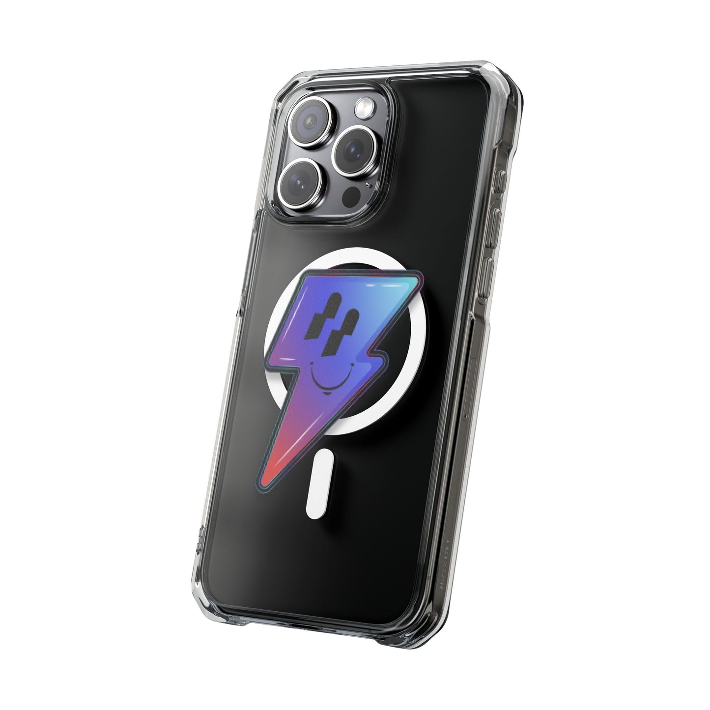 Smiley Charge Pop Magnetic clear Impact case