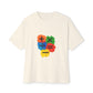 Copy of Copy of Copy of  Orange Divide Symbol Oversized Boxy Tee